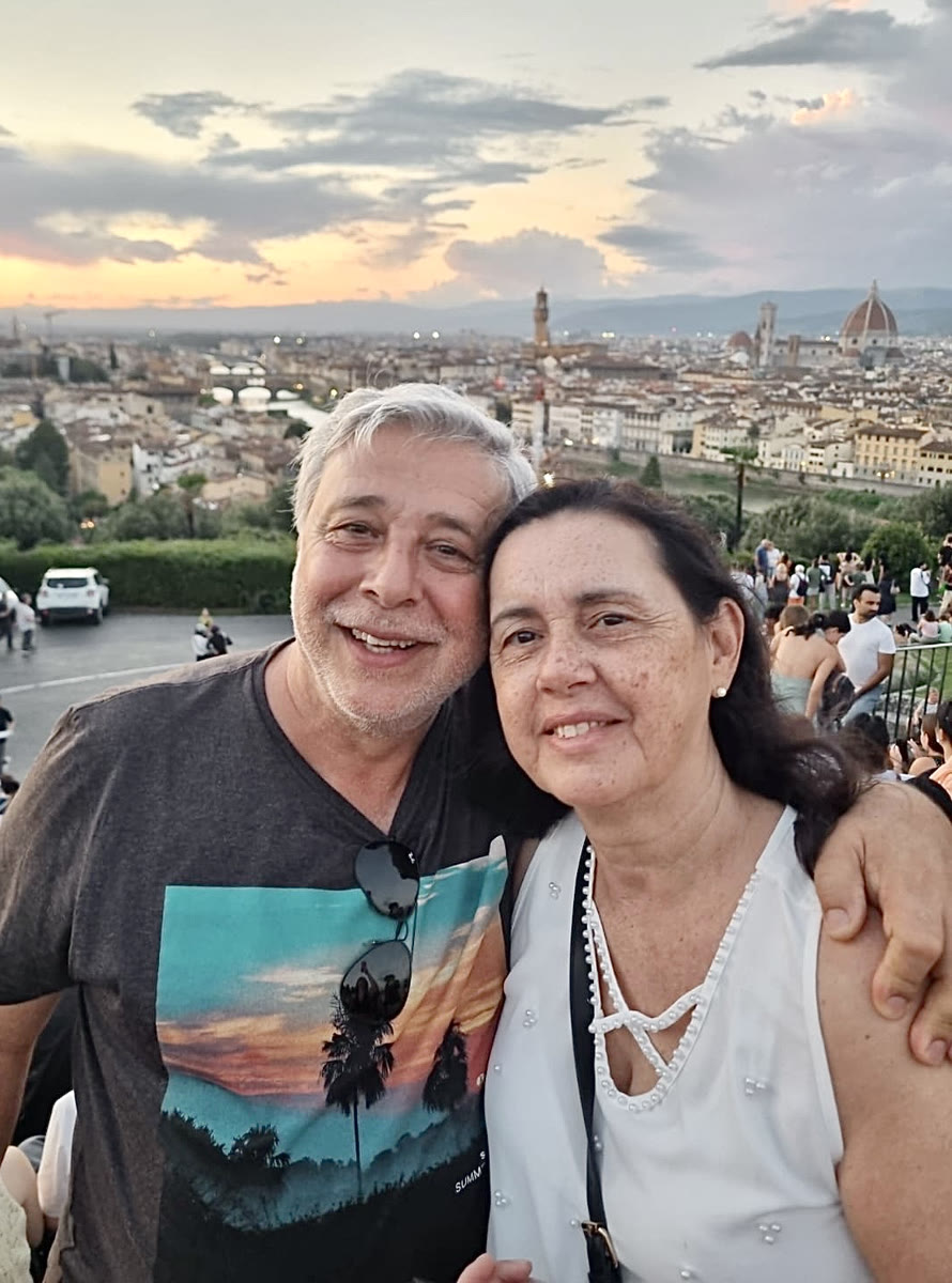 Maria Cristina de Andrade & Sérgio Antônio Ribeiro de Andrade — hoje